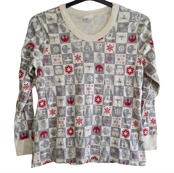 Hanna Andersson x Star Wars Multi Print Pajama Set XXL - Picture 2 of 9